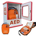 AED-3100 自動体外式除細動器 AED aed 日本光電 収容ボックス 強化ダンボール 耐用期間8年間の機器保証 リモート点検サービス付き オンライン取説可