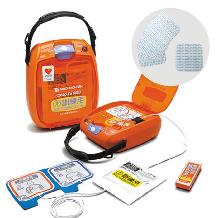 TRN-3100 粘着再生シート10枚付き AED トレーニングユニット 日本光電 AED-3100 トレーニング