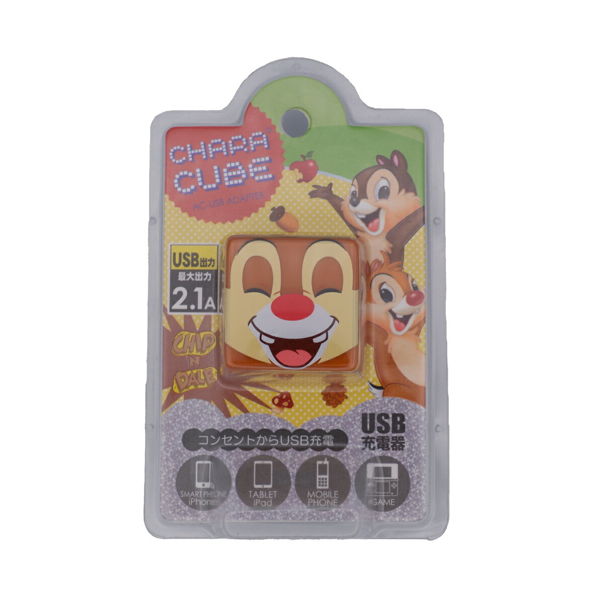 Disney ǥˡ CHARA CUBE 饭塼 Dale ǡ Chip 'n Dale åפȥǡ USB TypeA ACŴ CU2-DN-16