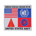 トップガン マーヴェリック INDIAN OCEAN CRUISE 85-86 BIGパッチ アメリカ軍 ワッペン 刺繍 PK23-TK