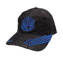ブルーインパルス ロゴキャップ キャップ 帽子 CAC316-F 刺繍 CAP 野球帽 コットン ベースボールキャップ BLUE IMPULSE AEROBATIC TEAM ロゴ JASDF ブラック/ブルー