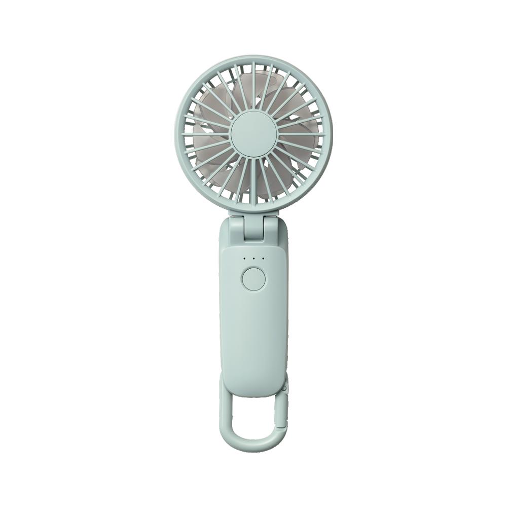 RHYTHM リズム ハンディファン モバイルファン 小型 扇風機 手持ち 首かけ 卓上 3Way 9ZF040RH 2重反転..