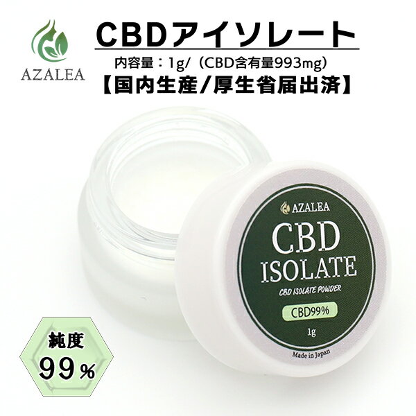CBDアイソレートパウダー