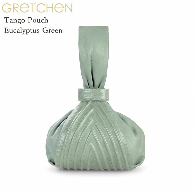 Gretchen(グレッチェン) Tango Pouch Eucalyptus Green レディースパーティーバッグ 披露宴 結婚式 ウエディング セレモニーポーチ グリーン