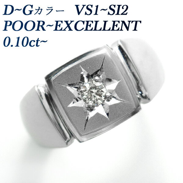 ダイヤモンド入り 印台 0.10～0.20ct D