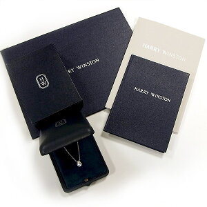 ハリーウィンストンペアシェイプ・マイクロパヴェ・ペンダント【中古】HARRYWINSTON0.60ctVVS2-E-ペアシェイプブリリアントカットPtGIA鑑定書付