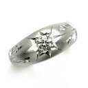 唐草彫 月型甲丸 ダイヤモンド リング 0.233ct I SI2 GOOD プラチナ 一粒 0.2ct 0.2カラット Pt Pt900 月形 甲丸 リング 指輪 和彫り 唐草 アラベスク ダイヤモンド ダイヤモンドリング ダイヤリング