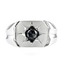 ブラックダイヤモンド 印台 メンズリング 0.598ct ローズカット プラチナ 印台 ブラック ダイヤモンド 0.5カラット 0.5ct プラチナ ブラックダイヤ リング 指輪 mens メンズリング メンズジュエリー 黒ダイヤ