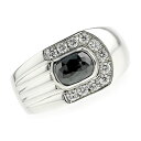 ブラックダイヤモンド メンズリング 0.8～1.3ct ファンシーカット プラチナ Pt900 黒ダイヤ 1ct 1カラット 指輪 メンズ 男性 ブラックダイヤ ダイヤモンド mens ring ブラックダイヤリング ダイヤリング