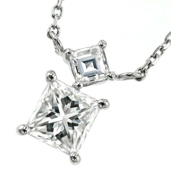 楽天市場】プリンセスカットダイヤモンド 0.5ct ネックレスの通販 楽天市場】プリンセスカットダイヤモンド 0.5ct ネックレスの通販