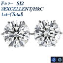 ダイヤモンド ピアス 1ct(Total) SI2 F 3EX H&C プラチナ 1カラット 1ct pierce ダイアモンド diamond ダイヤ ダイア ダイヤモンドピアス プラチナ Pt900 EXCELLENT スタッド 一粒 大粒