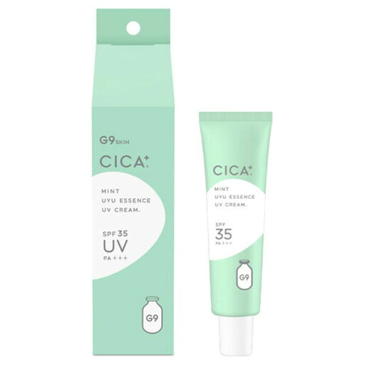 G9 SKIN (ジーナインスキン) / UYU ESSENCE UV CREAM(ウユ エッセンス UV クリーム) CREAM CICA ミントクリーム / ミント / 25g G9 SKIN (ジーナインスキン) / UYU ESSENCE UV CREAM(ウユ エッセンス UV クリーム) CREAM CICA ミントクリーム / ミント / 25g