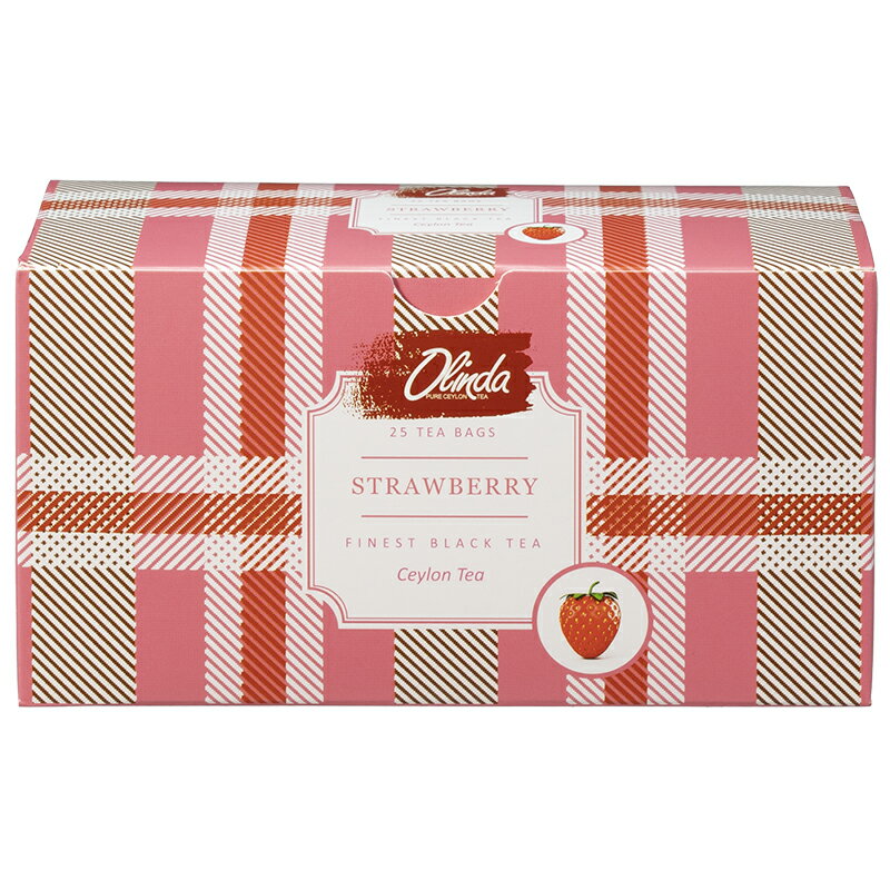 【商品名】 オリンダ　セイロンティー　ストロベリー 【ブランド】 オリンダ 【JAN】 4792021029615 【商品説明】 ●オリンダの紅茶はスリランカ中央部、1000〜1200mの高地で栽培された茶葉にフルーティーな香りをつけた紅茶...