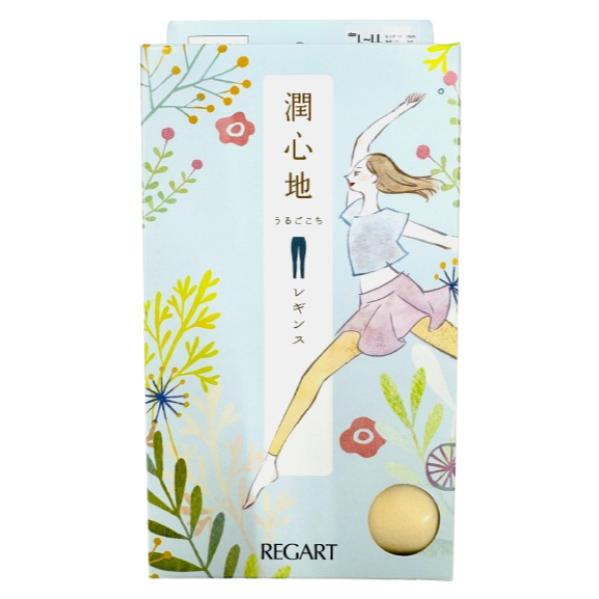REGART/潤心地レギンス/アイボリー/L-LL