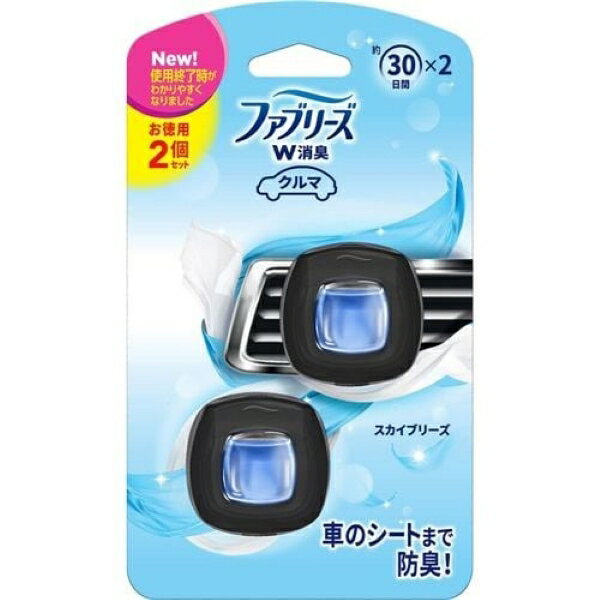 P&G（ピーアンドジー） / ファブリーズ イージークリップ スカイブリーズ 2個パック / 2ml×2
