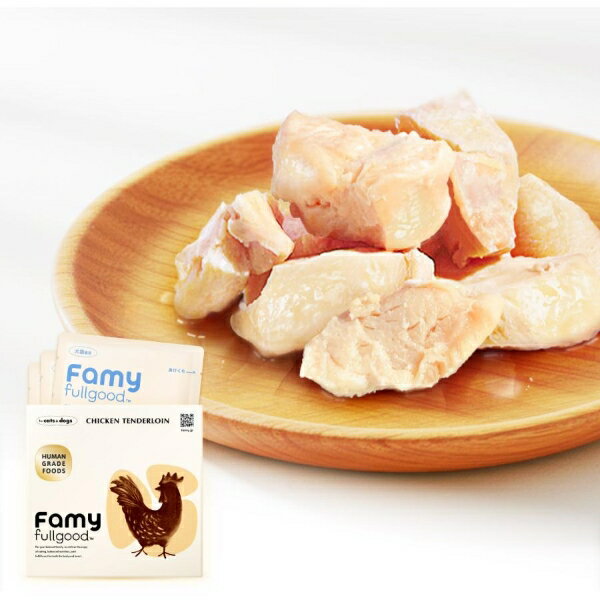 Famy （ファミー） / 犬猫兼用 無添加 レトルトペットフード 鶏ささみ肉 / 50g×6袋セット