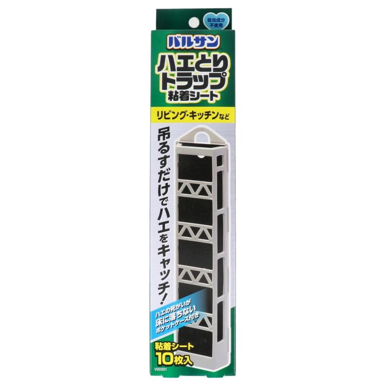 バルサン / ハエとりトラップ 粘着シート / 10枚入