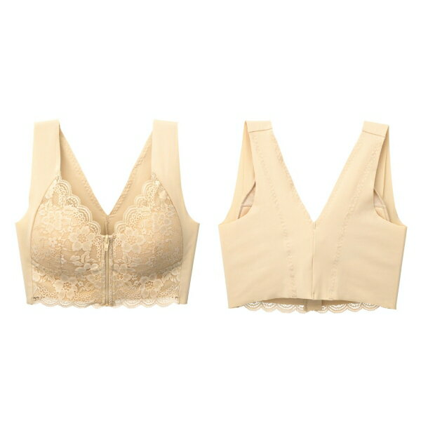 樂天商城 - メイダイ / 背筋シャキッと楽々ブラ / ベージュ / LL