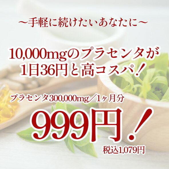アエナ【生粋プラセンタ300,000】(豚プラセンタ10000mg/日×30日分)小粒タイプ60粒(コラーゲン/ヒアルロン酸/ビタミンB群配合)美容元気若々しさ 2