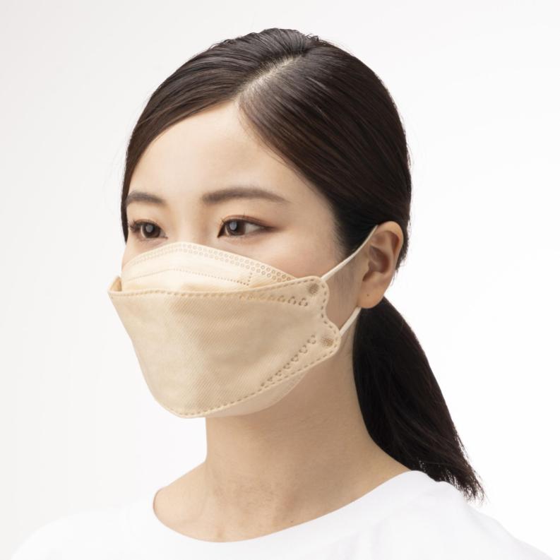 不織布マスク 4層構造 カラー ハニー 使い捨て 血色マスク 立体マスク 立体不織布使い捨てマスク KF94 KF94　KN95 マスク【在庫あり・国内出荷】30枚入 使い捨てマスク 大人用 普通サイズ ウイルス ウイルス飛沫 細菌 飛沫防止 花粉対策 防護マスク