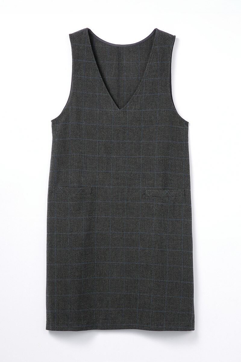 【最大500円OFFクーポン配布中♪11/20 20:00~11/27 9:59】 UrbanSmart エアリーフィット ジャンパースカート グレー L