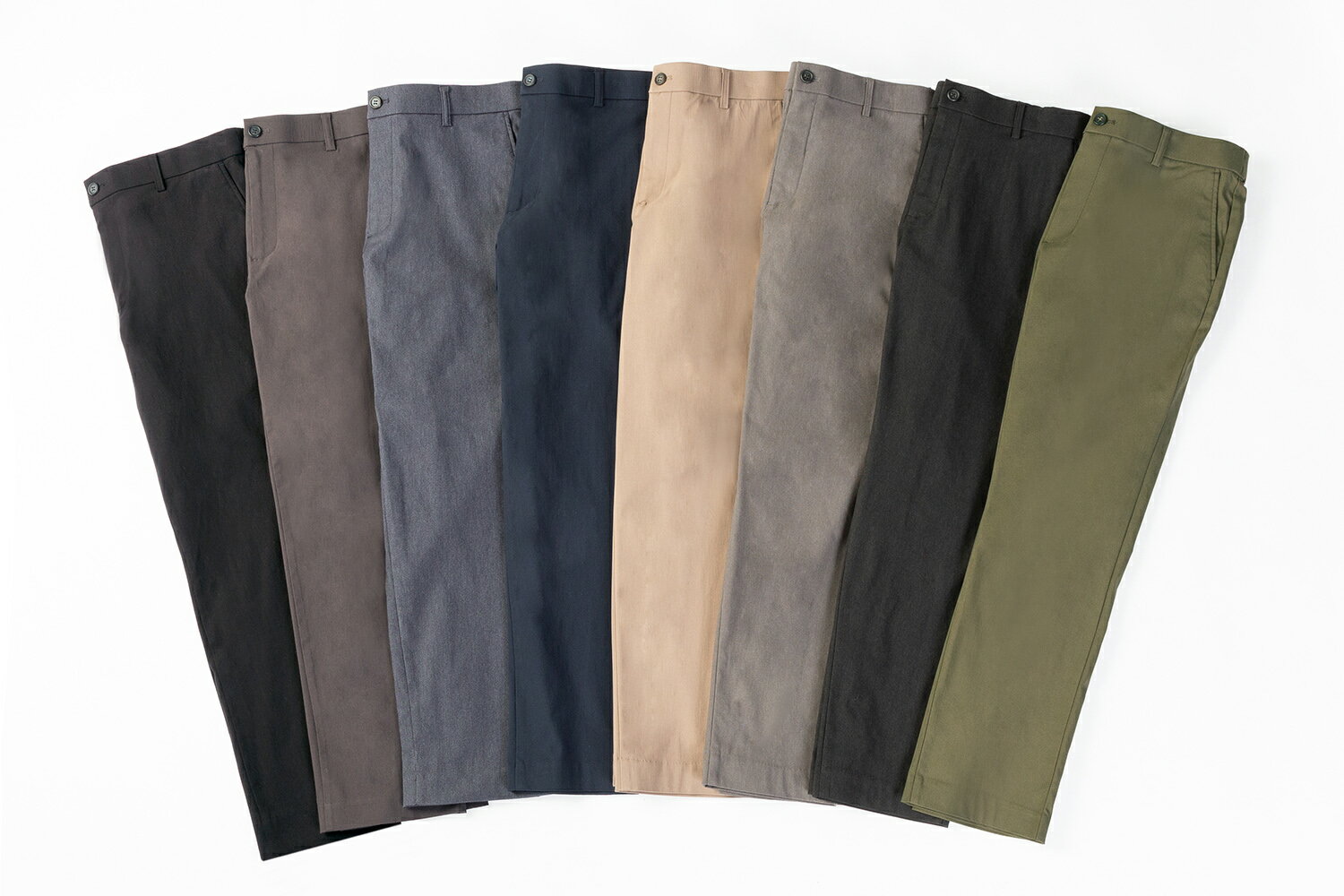 UrbanSmart 綿タッチハイパーストレッチ裏起毛パンツ ブラック LL