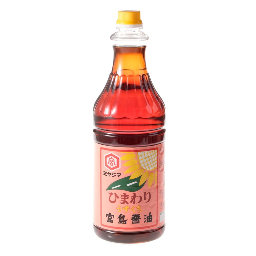 [宮島醤油] ひまわり 淡口醤油 1.8L