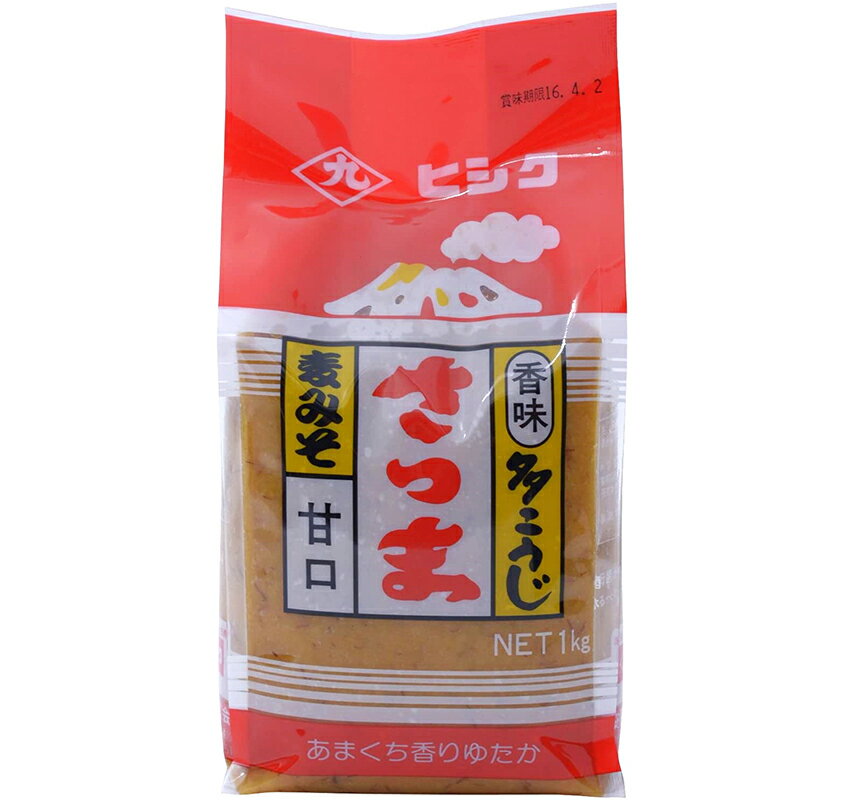 [藤安醸造 ヒシク] 香味多こうじ (麦白みそ) 1kg