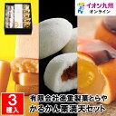 【P3倍★5/30 0:00~6/2 9:59】 かるかん栗満天セット 極上元かるかん 5個、かるかん饅頭 5個、栗満天5個