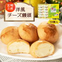 【最大500円OFFクーポン配布中♪5/9 20:00~5/16 9:59】 スイーツ お菓子 洋風チーズ饅頭 10個入 お菓子のひろや 浩屋 お土産 宮崎 チ...