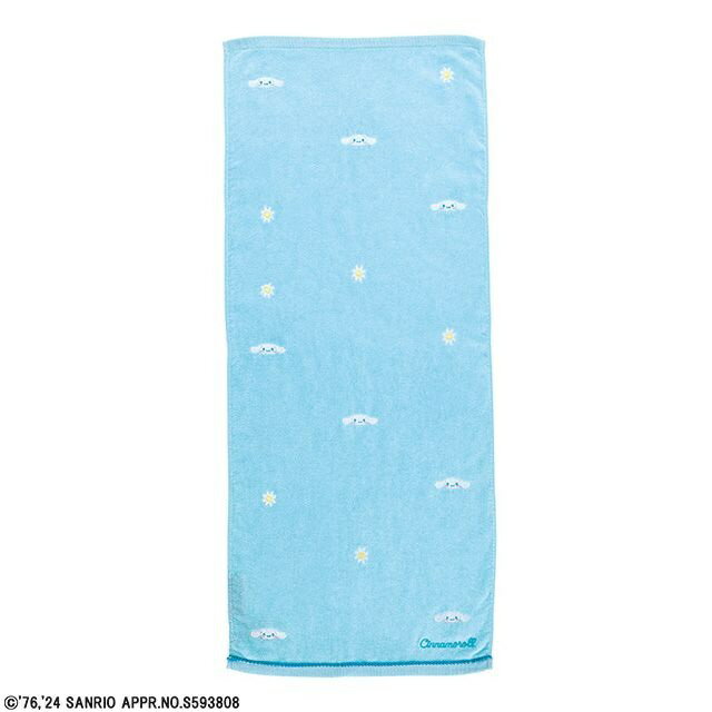 シナモロール タイニーフラワー フェイスタオル