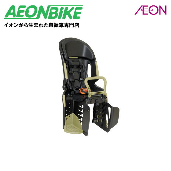 【お店で受取り自転車対応可】OGK技研 ヘッドレスト付コンフォートリヤチャイルドシート RBC-011DX3 ブラック/アーミーグリーン 自転車 子供乗せ 後ろ