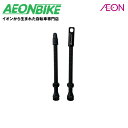 【7月13日から15日限定!P5倍+先着1,100円OFFクーポン発行中】チューブレスバルブ 80mm 2本セット ブラック 111601 チューブ