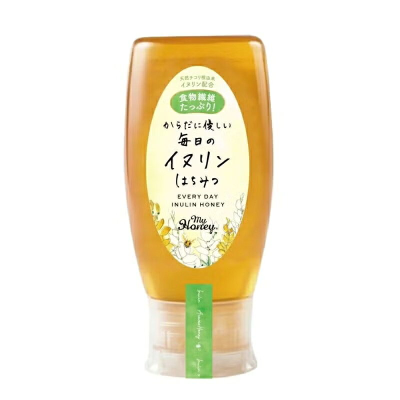 MY HONEY マイハニー からだに優しい毎日のイヌリンはちみつ 500g 非加熱 調味料