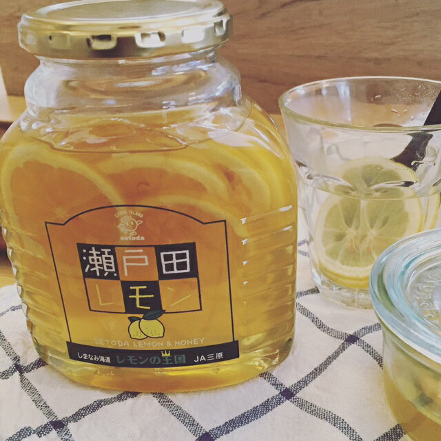 瀬戸田レモン 【防カビ剤不使用、低農薬で作られた国産レモンを蜂蜜に漬け込みました】