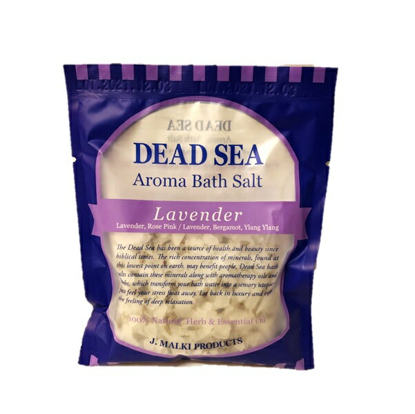 【6月5日限定10%オフクーポン配信中!】DEAD SEA（デッドシー）アロマバスソルト ラベンダー 80gのサムネイル