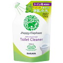 【3月25日限定10%オフクーポン配信中!】ハッピーエレファント　トイレクリーナー詰替 350ml