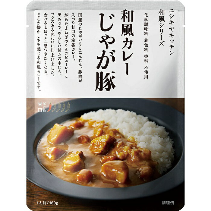 楽天イオンボディ 楽天市場店NISHIKIYA KITCHEN（ニシキヤキッチン） じゃが豚カレー 160g 甘口