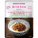 タイ料理のガパオをお手本にしました。炒めた鶏ひき肉とピーマンをバジルと魚醤で風味豊かに味付けし、ピリ辛のエスニックな味わいに仕上げました。 ※一部にひき肉風の脱脂大豆加工品を使用しております。 原材料名：鶏肉(ブラジル)、脱脂大豆加工品、野菜(黄ピーマン、赤ピーマン、ピーマン、にんにく)、炒めたまねぎ、なたね油、魚醤(魚介類)、シーズニングペースト、バジル加工品、香辛料、小麦粉、砂糖、乾燥炒めたまねぎ、かき風味調味料、おろししょうが、りんご酢、チキン風味調味料、しょうゆ、(一部に小麦・えび・大豆・鶏肉・りんご・魚&#37292;(魚介類)を含む) 内容量：130g/1袋 販売元：株式会社にしき食品 広告文責：株式会社イオンボディ