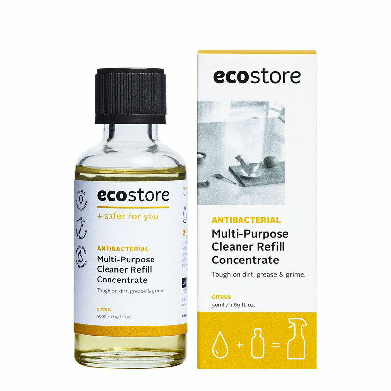 ecostore エコストア リフィルコンセントレート マルチクリーナーシトラス 50ml 10倍濃縮