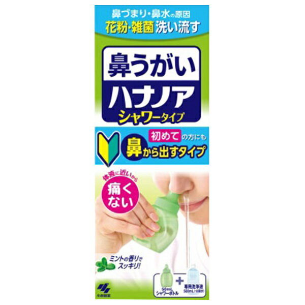 ハナノアシャワー 500ml　鼻うがい　鼻洗浄