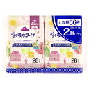 さらさら吸水ライナー 少量用 20cc 19cm 28枚×2パック トップバリュ TOPVALU イオントップバリュ