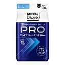メンズビオレ 顔もふけるボディシートPRO 26枚 花王