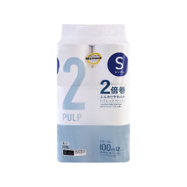 トップバリュ ベストプライス(TOPVALU BESTPRICE） トップバリュ ベストプライス ふんわりトイレ 12個 トップバリュ