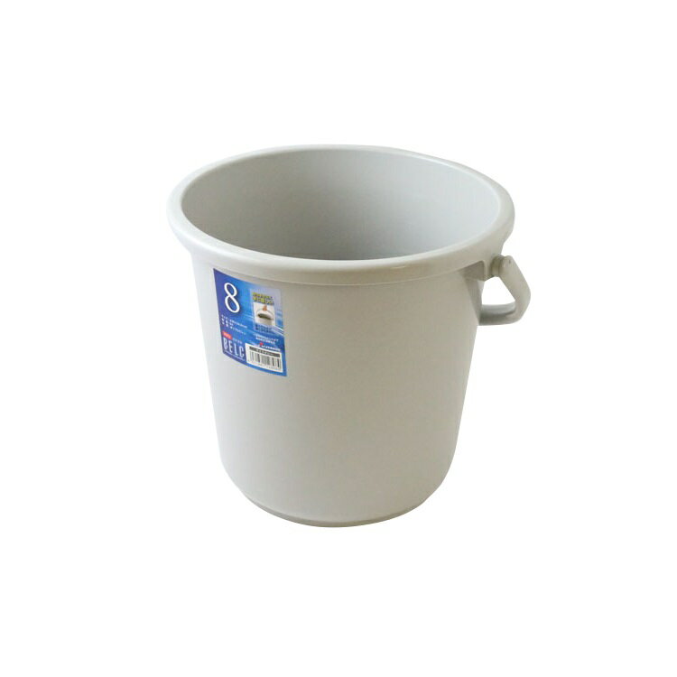 ベルク バケツ ライトグレー 8L 13L 手が痛くなりにくい 清掃用品 備蓄品 イオンスタイルオンライン