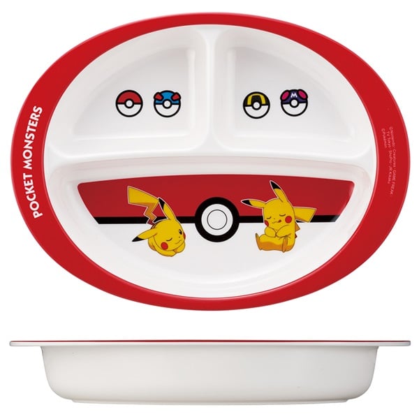 スケーター　メラミン製食器　ポケモン　モンスターボール　ランチプレート