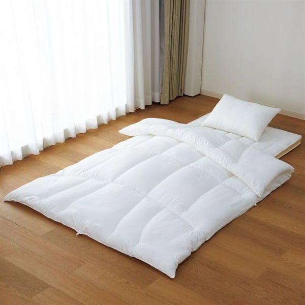 【ポイント5倍！】しっかり支える敷ふとん入り寝具3点セット　ホームコーディ