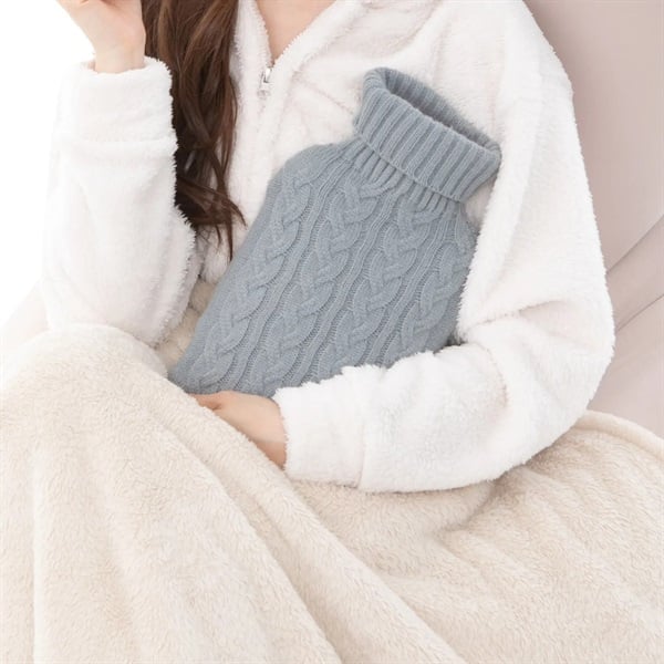 グローバルジャパン　ニットカバー　ソフト湯たんぽ あったか　ポカポカ　湯たんぽ　省エネ