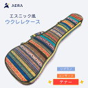 【国内正規品】AERAアエラ エスニック風・カントリー調・高級ウクレレケース・上質素材 (テナー)