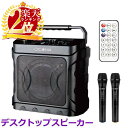 スピーカー マイク セット usb bluetooth 安い 会議 パーティースピーカー ポータブル マイク2本 ワイヤレス 有線 TWSシステム搭載 CICONIA 送料無料(2)